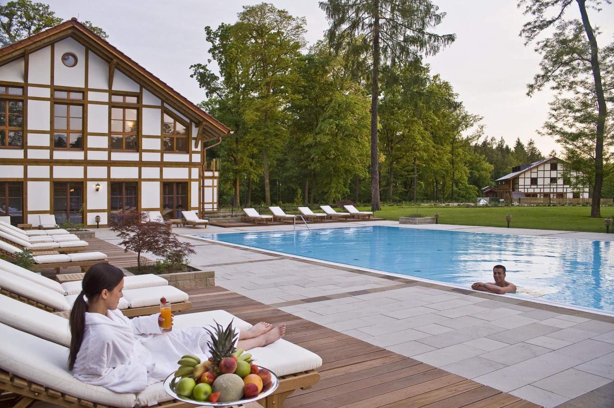Hotel Gut Klostermuehle Natur Resort & Medical Spa Alt Madlitz Buitenkant foto